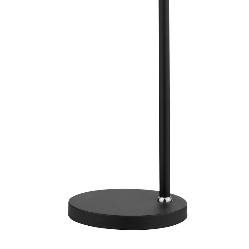 Load image into Gallery viewer, Dar Lighting ASH4122 Ashworth Table Lamp Matt Black &amp; Polished Chrome - 21806
