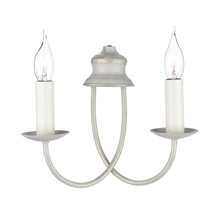 David Hunt Lighting BE29 Bermuda Double Wall Bracket Cream Gold (Shades Sold Separately)