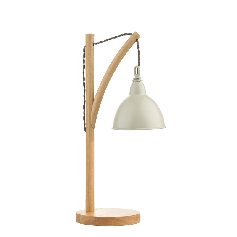 Load image into Gallery viewer, Dar Lighting BLY4243 Blyton 1 Light Table Lamp complete with Painted Shade - 26214
