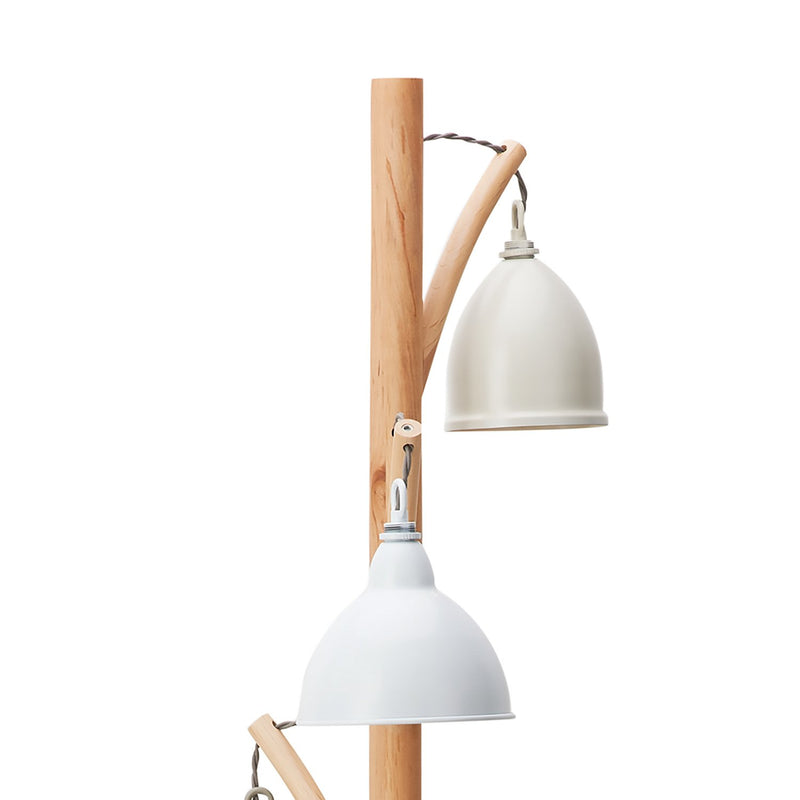 Load image into Gallery viewer, Dar Lighting BLY4943 Blyton 3 Light Floor Lamp complete with Painted Shade - 34930
