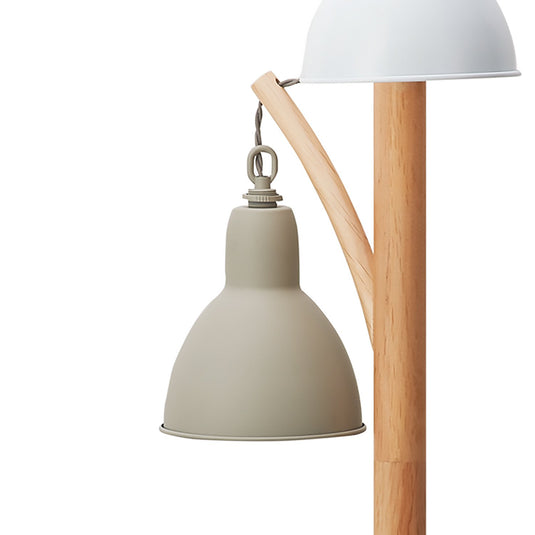 Dar Lighting BLY4943 Blyton 3 Light Floor Lamp complete with Painted Shade - 34930