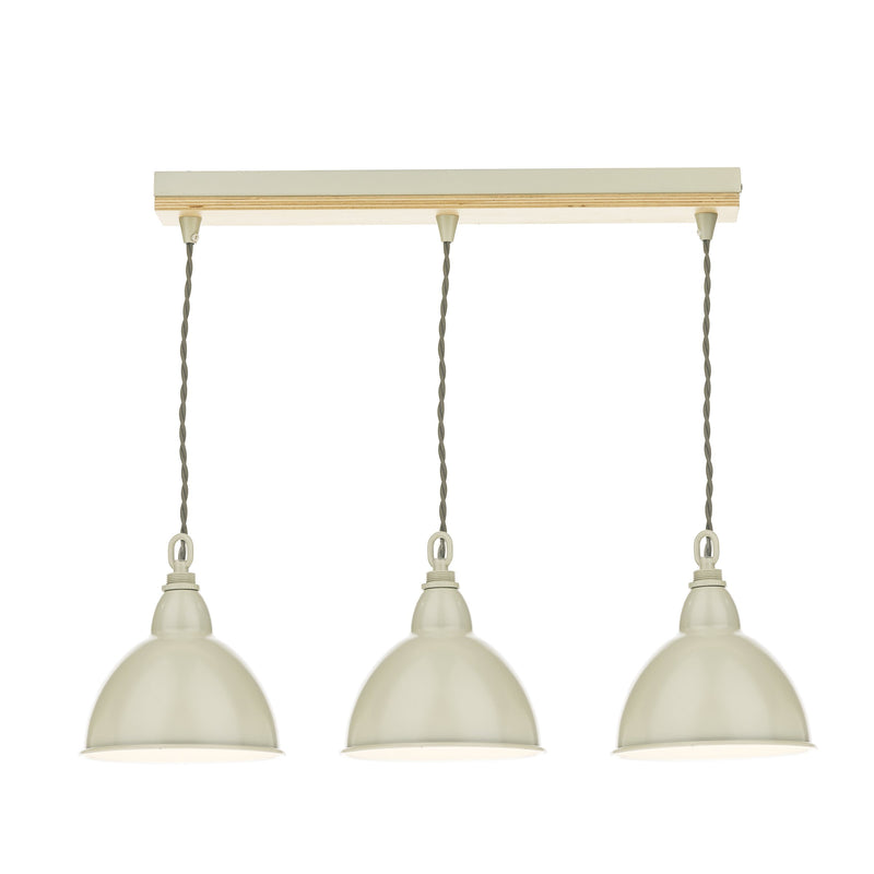 Load image into Gallery viewer, Dar Lighting BLY5343 Blyton 3 Light Bar Pendant complete with Painted Shds - 34931
