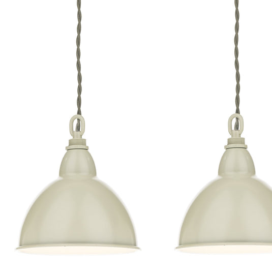 Dar Lighting BLY5343 Blyton 3 Light Bar Pendant complete with Painted Shds - 34931