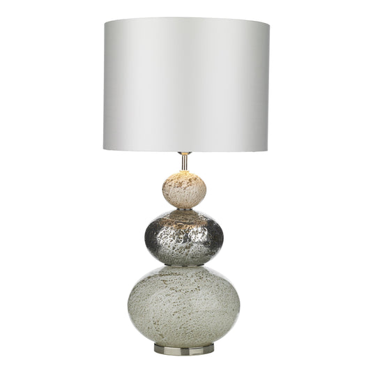 David Hunt Lighting BOA4355 BOAVISTA Table Lamp Vulkanic White/Multi Base Only