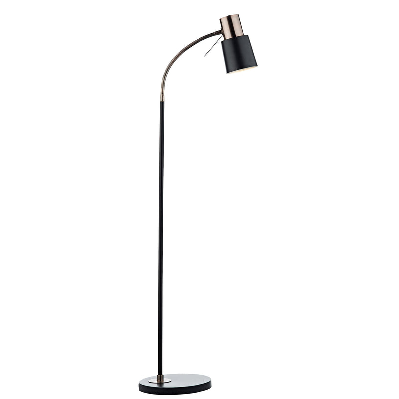 Load image into Gallery viewer, Dar Lighting BON4954 Bond Floor Lamp Black Copper - 20033
