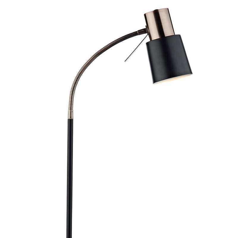 Load image into Gallery viewer, Dar Lighting BON4954 Bond Floor Lamp Black Copper - 20033
