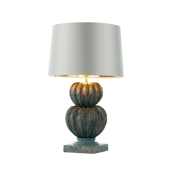 David Hunt Lighting BOT4266 BOTANY table lamp in verdigris finish