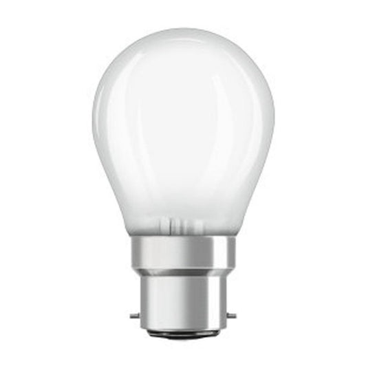 C-Lighting 25272 5w BC - B22 Dimmable Golfball Lamp 450 Lumen Opal (2700k)