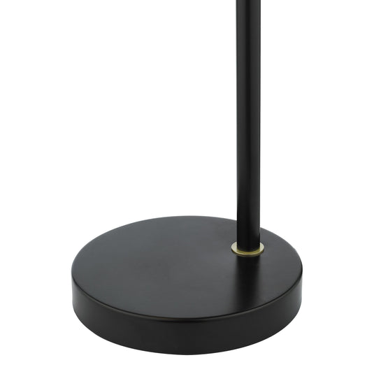Dar Lighting BRA4241 Branco 1 Light Table Lamp Matt Black And Brass - 37115