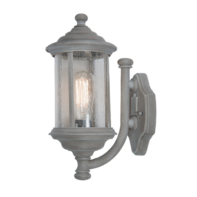 Dar Lighting BRO1661 Brompton Wall Lantern Old Iron IP43 - 23650