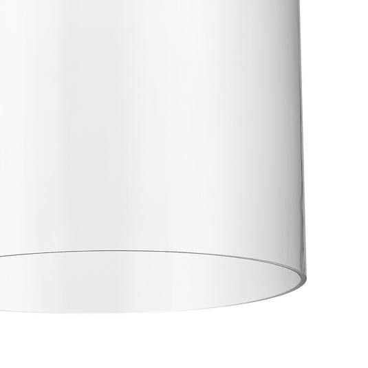 C-Lighting Budapest 240mm x 310mm Clear Conical Cylinder Glass Shade - 53433