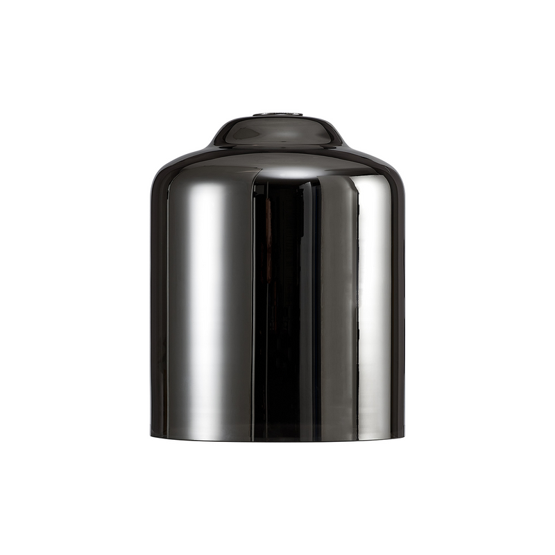 Load image into Gallery viewer, C-Lighting Budapest 240mm x 310mm Chrome Plated Conical Cylinder Glass Shade - 53435
