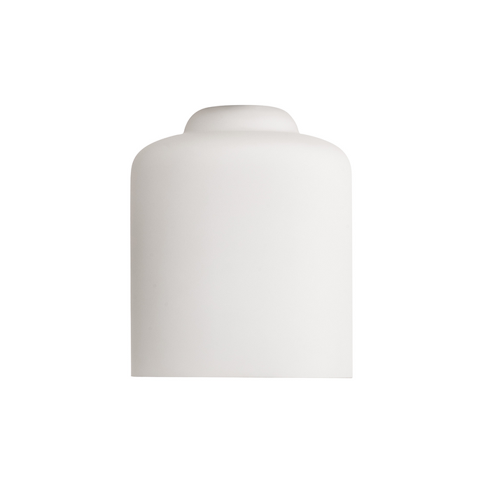 C-Lighting Budapest 240mm x 310mm Opal Conical Cylinder Glass Shade - 53436