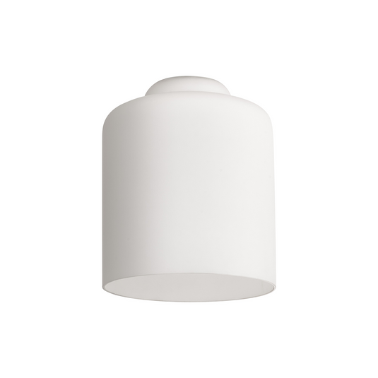 C-Lighting Budapest 240mm x 310mm Opal Conical Cylinder Glass Shade - 53436