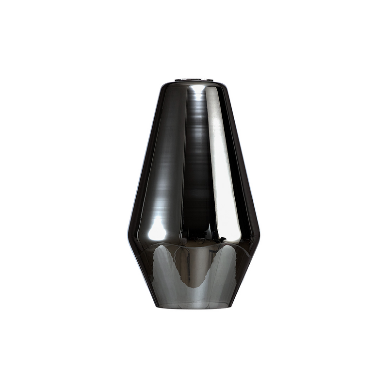 Load image into Gallery viewer, C-Lighting Budapest 180mm x 290mm Chrome Plated Kite Glass Shade - 53441
