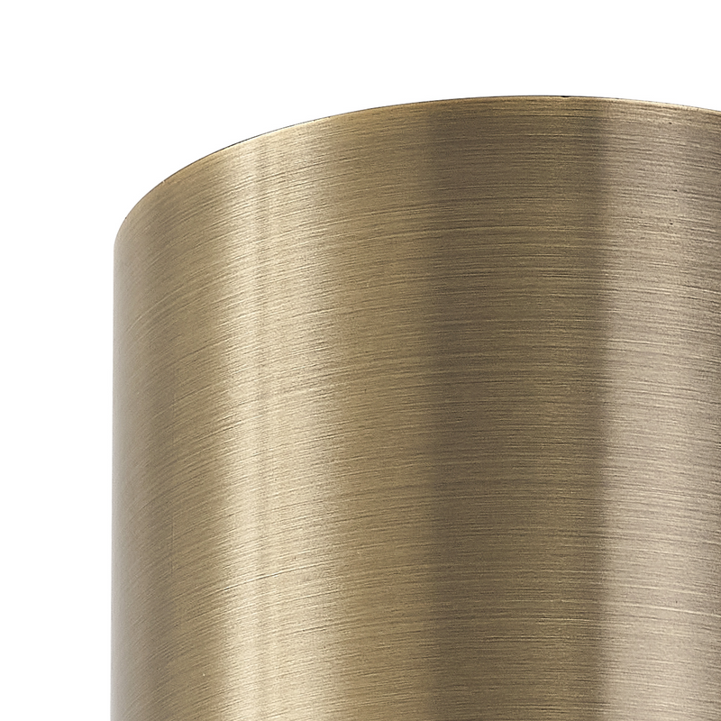 Load image into Gallery viewer, C-Lighting Budapest Antique Brass 1 Light E27 Ceiling Flush, Suitable For A Vast Selection Of Glass Shades - 53507
