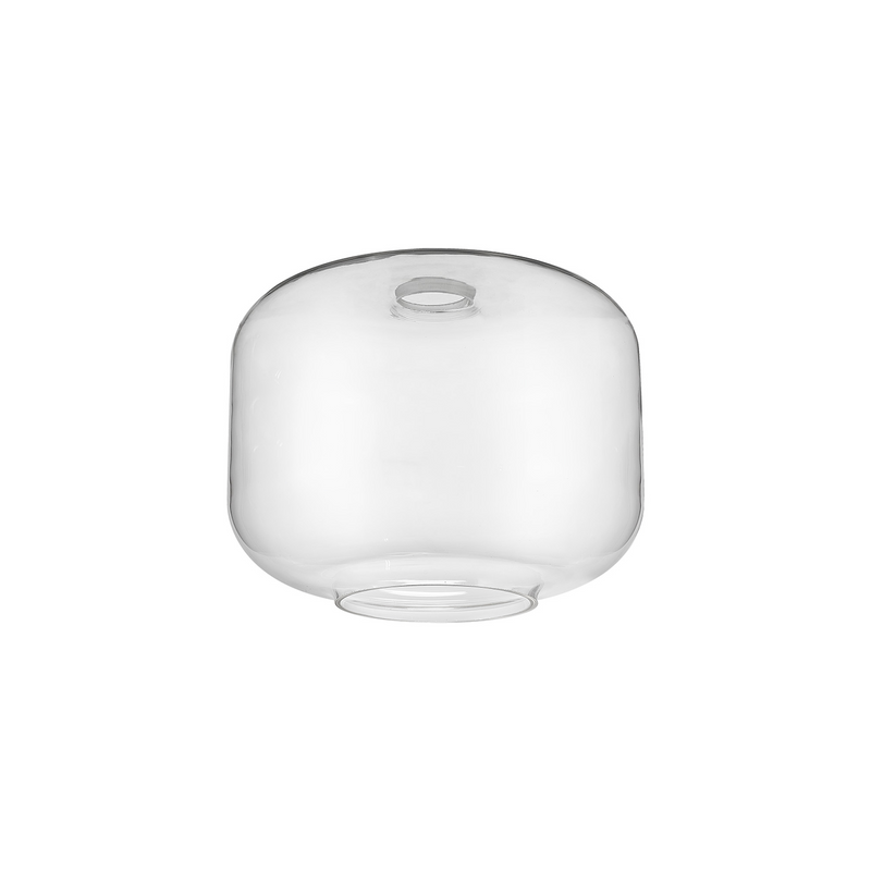 Load image into Gallery viewer, C-Lighting Budapest 250mm x 195mm Clear Pumpkin Glass Shade - 53510
