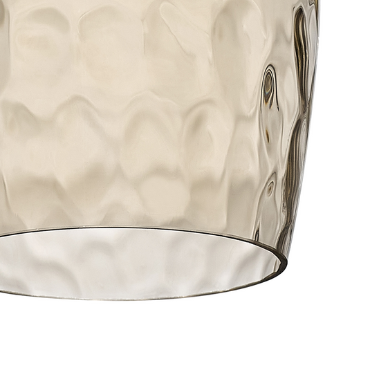 C-Lighting Budapest 150mm x 185mm Champagne Ripple Wine Glass Shade  - 53518