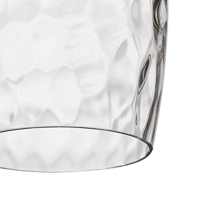 Load image into Gallery viewer, C-Lighting Budapest 150mm x 185mm Clear Ripple Wine Glass Shade  - 53519
