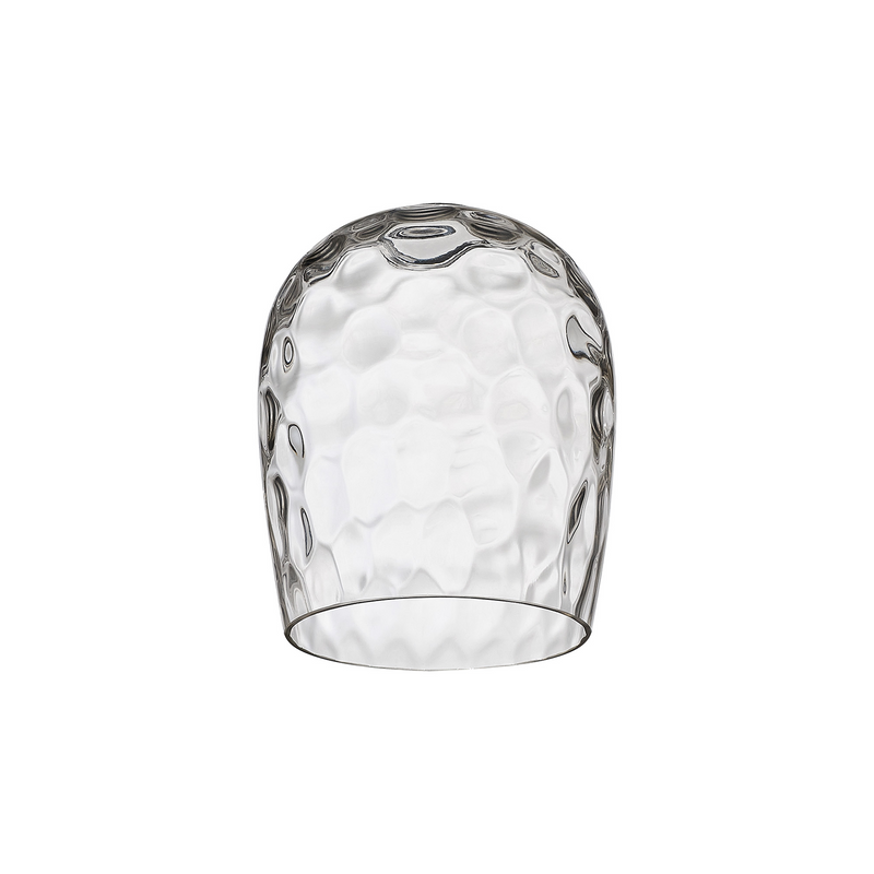 Load image into Gallery viewer, C-Lighting Budapest 150mm x 185mm Clear Ripple Wine Glass Shade  - 53519
