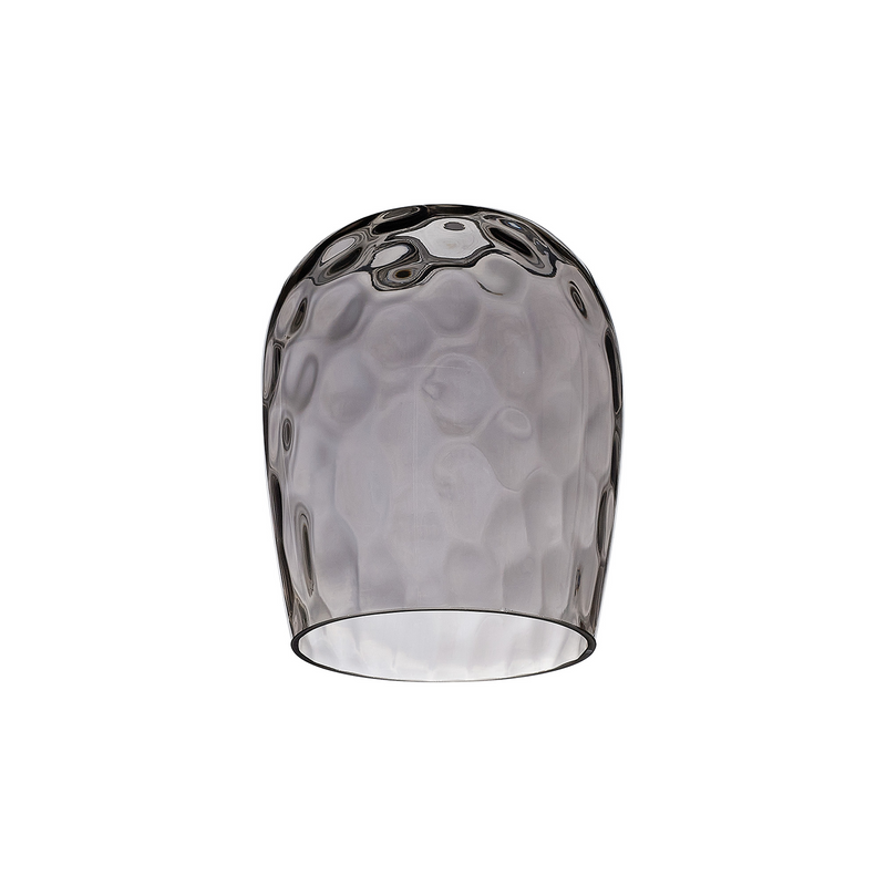 Load image into Gallery viewer, C-Lighting Budapest 150mm x 185mm Smoke Ripple Wine Glass Shade  - 53520
