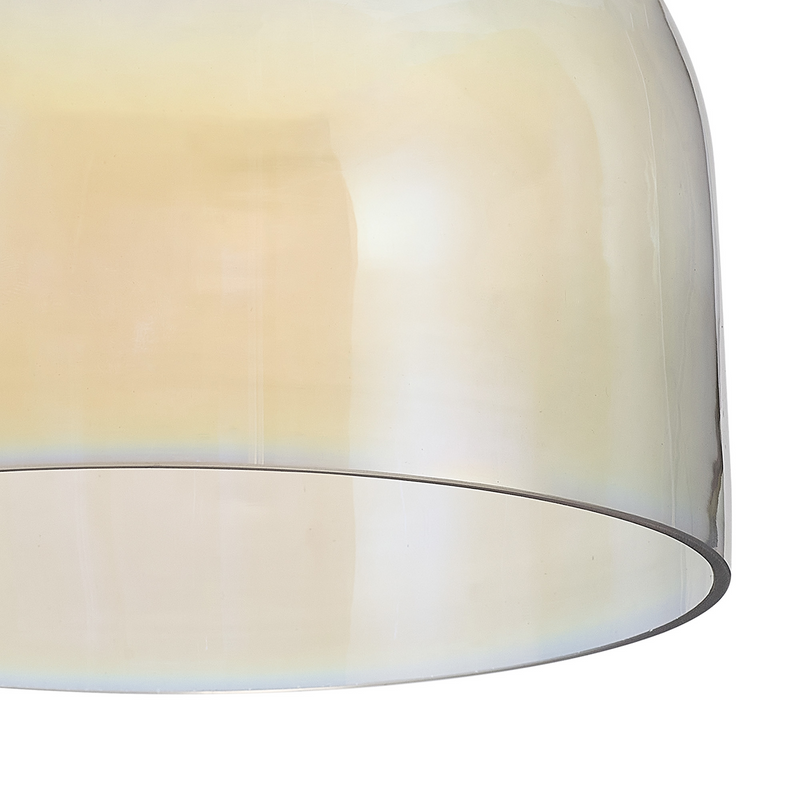 Load image into Gallery viewer, C-Lighting Budapest 240mm x 170mm Iridescent Cloche Glass Shade  - 53521
