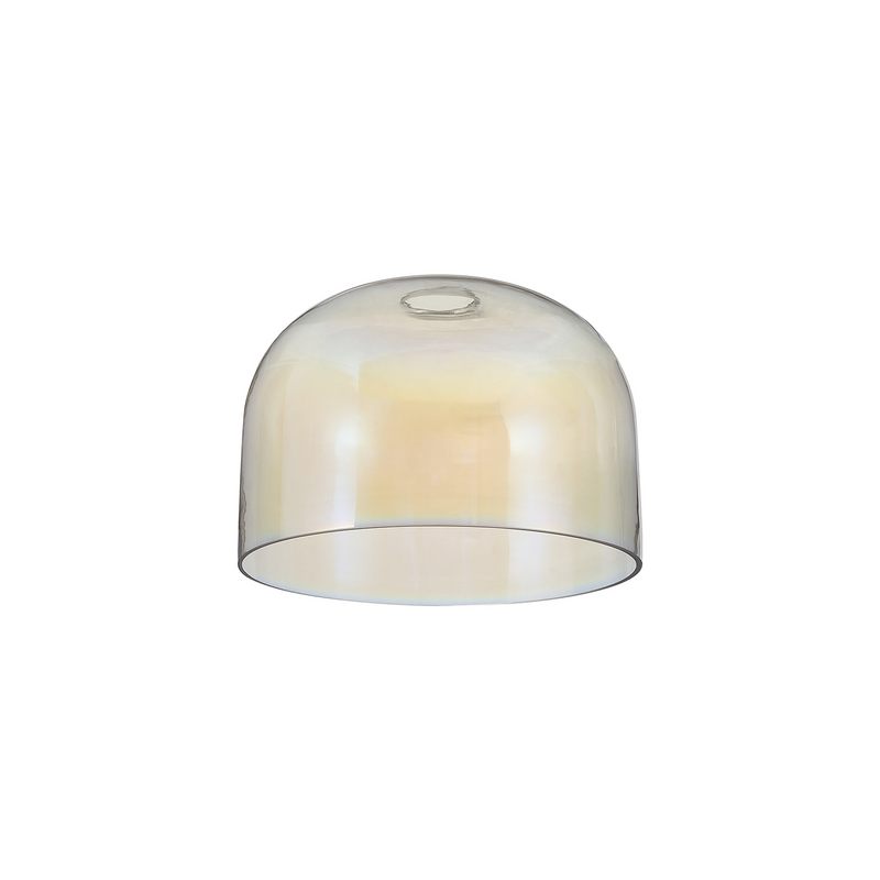 Load image into Gallery viewer, C-Lighting Budapest 240mm x 170mm Iridescent Cloche Glass Shade  - 53521
