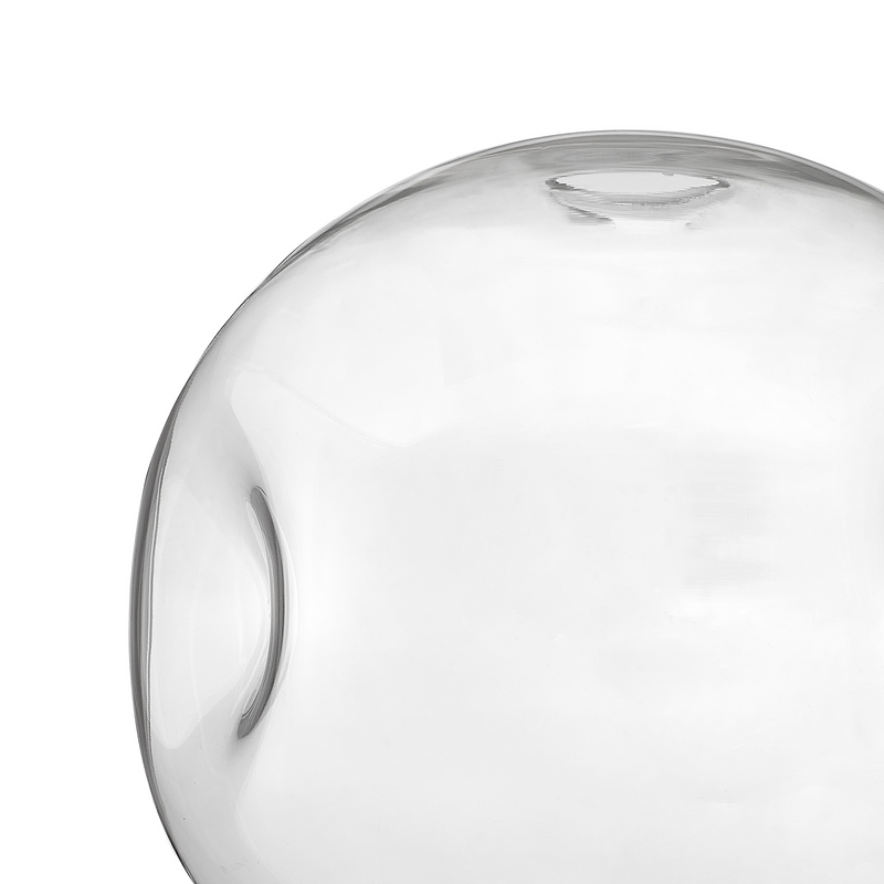 Load image into Gallery viewer, C-Lighting Budapest 250mm x 235mm Clear Round Dimple Glass Shade  - 53530
