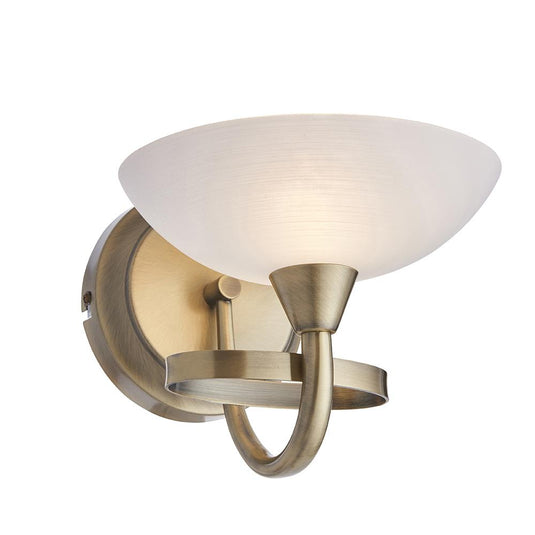 Endon Lighting CAGNEY-1WBAB Cagney 1lt Wall - 34546
