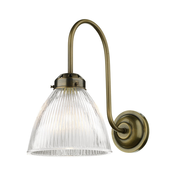 David Hunt Lighting CAM0775 Cambridge Single Wall Light in Antique brass