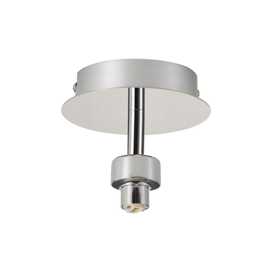 C-Lighting Capel Polished Chrome 1 Light G9 Universal Flush Light, Suitable For A Vast Selection Of Glass Shades - 42263