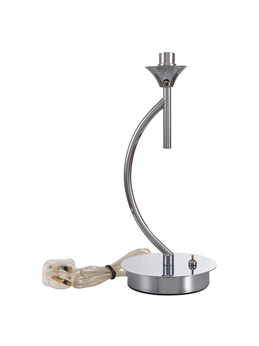 C-Lighting Capel Polished Chrome 1 Light G9 Vertical Table Lamp, Suitable For A Vast Selection Of Glass Shades - 43988
