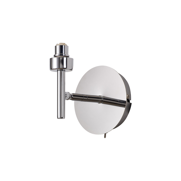 C-Lighting Capel Polished Chrome 1 Light Adjustable G9 Universal Switched Wall Lamp, Suitable For A Vast Selection Of Glass Shades - 52037
