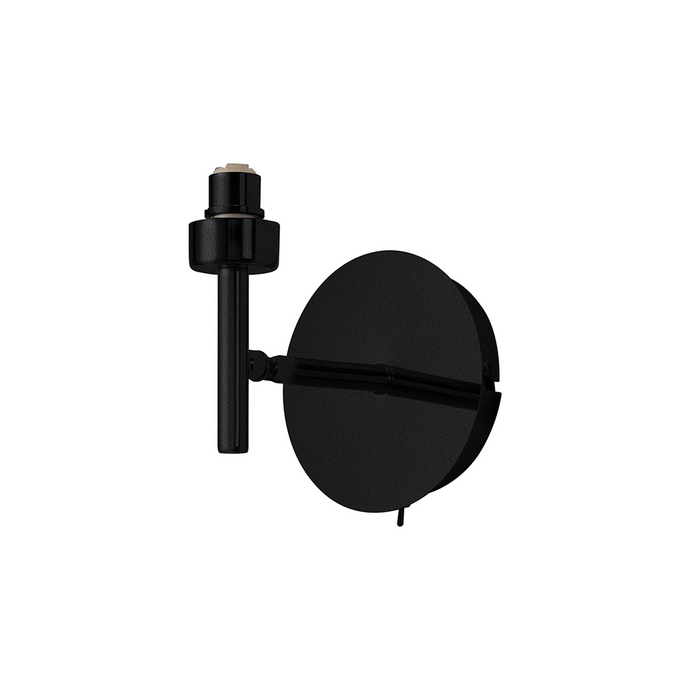 C-Lighting Capel Satin Black 1 Light Adjustable G9 Universal Switched Wall Lamp, Suitable For A Vast Selection Of Glass Shades - 52047