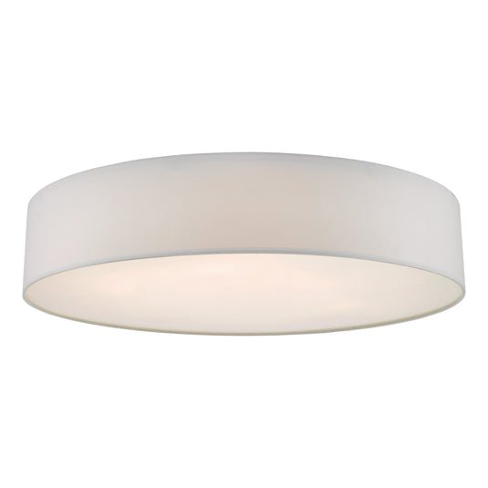 Dar Lighting CIE4815 Cierro 6lt Flush Ivory 80cm - 34950