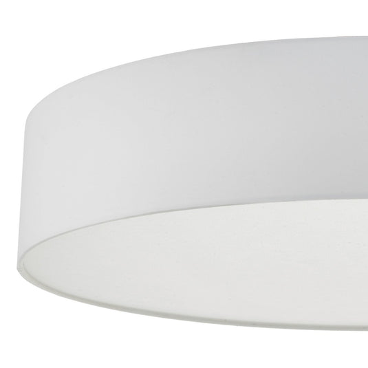 Dar Lighting CIE4815 Cierro 6lt Flush Ivory 80cm - 34950