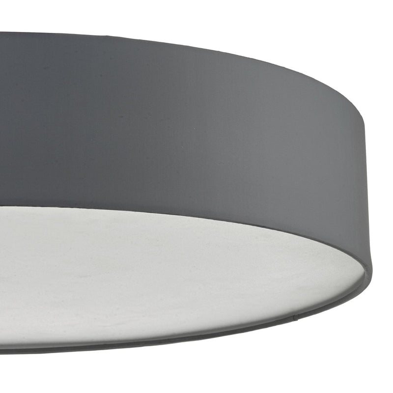 Load image into Gallery viewer, Dar Lighting CIE4839 Cierro 6lt Flush Grey 80cm - 34951
