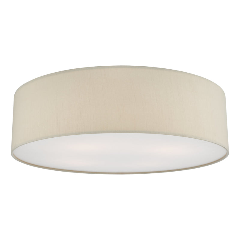 Load image into Gallery viewer, Dar Lighting CIE5001 Cierro 4 Light Flush Taupe With Diffuser 60cm - 36882
