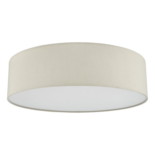 Dar Lighting CIE5001 Cierro 4 Light Flush Taupe With Diffuser 60cm - 36882