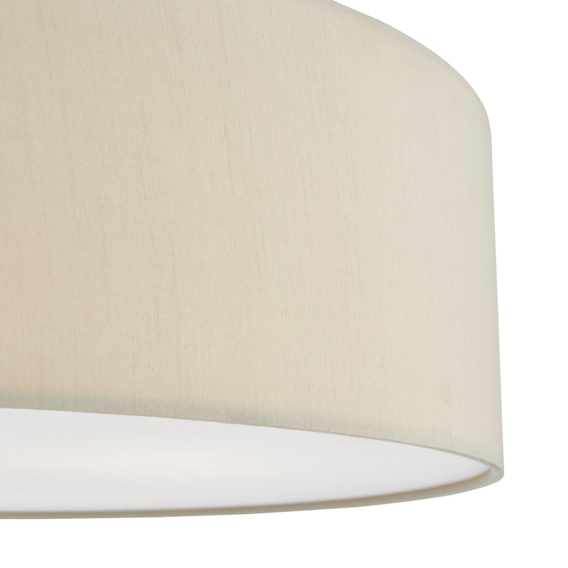 Load image into Gallery viewer, Dar Lighting CIE5001 Cierro 4 Light Flush Taupe With Diffuser 60cm - 36882
