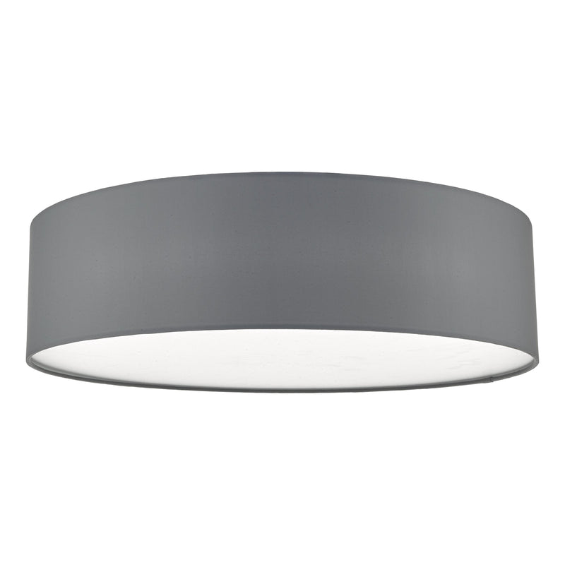 Load image into Gallery viewer, Dar Lighting CIE5039 Cierro 4lt Flush Grey 60cm - 34953
