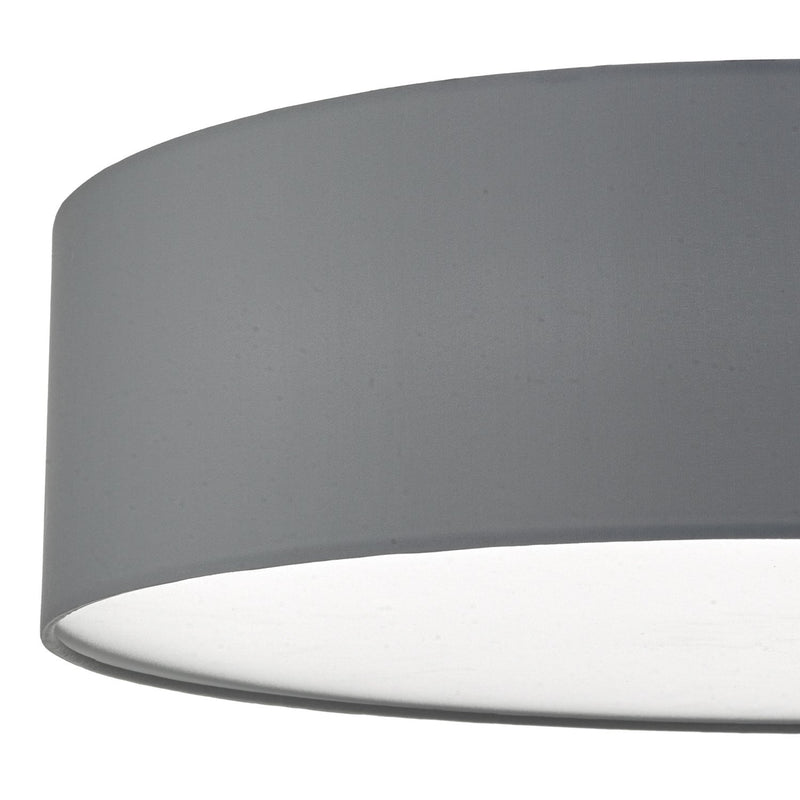 Load image into Gallery viewer, Dar Lighting CIE5039 Cierro 4lt Flush Grey 60cm - 34953
