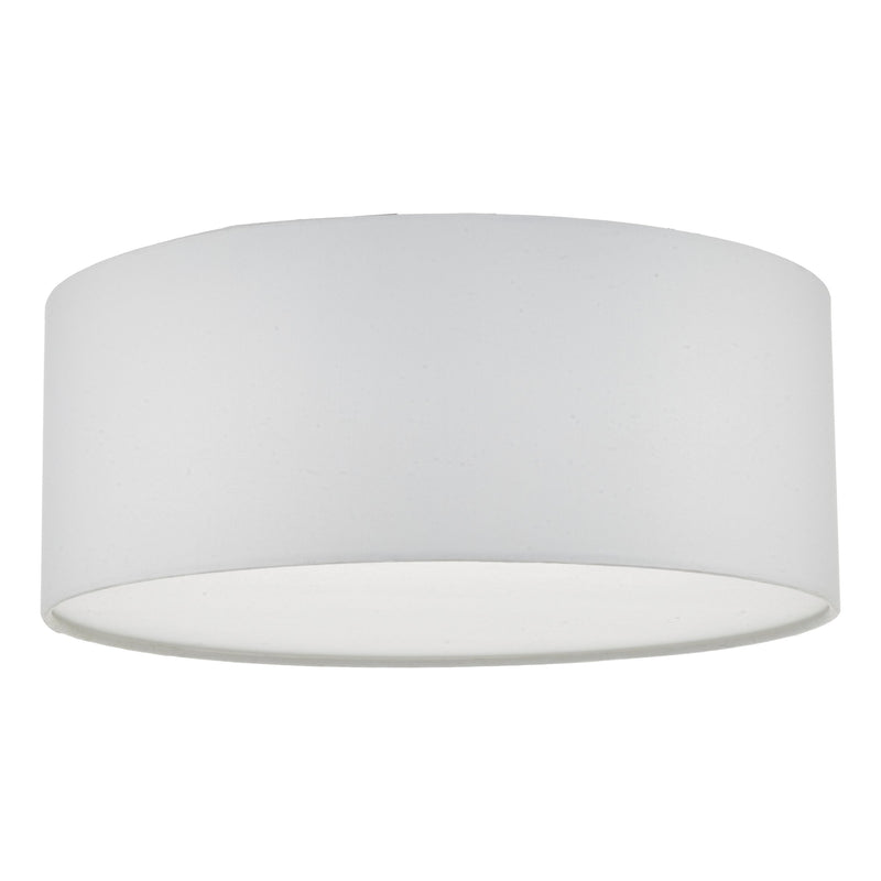 Load image into Gallery viewer, Dar Lighting CIE5215 Cierro 3lt Flush Ivory 40cm - 24164
