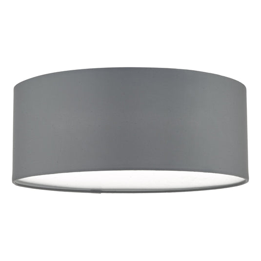 Dar Lighting CIE5239 Cierro 3lt Flush Grey 40cm - 34954
