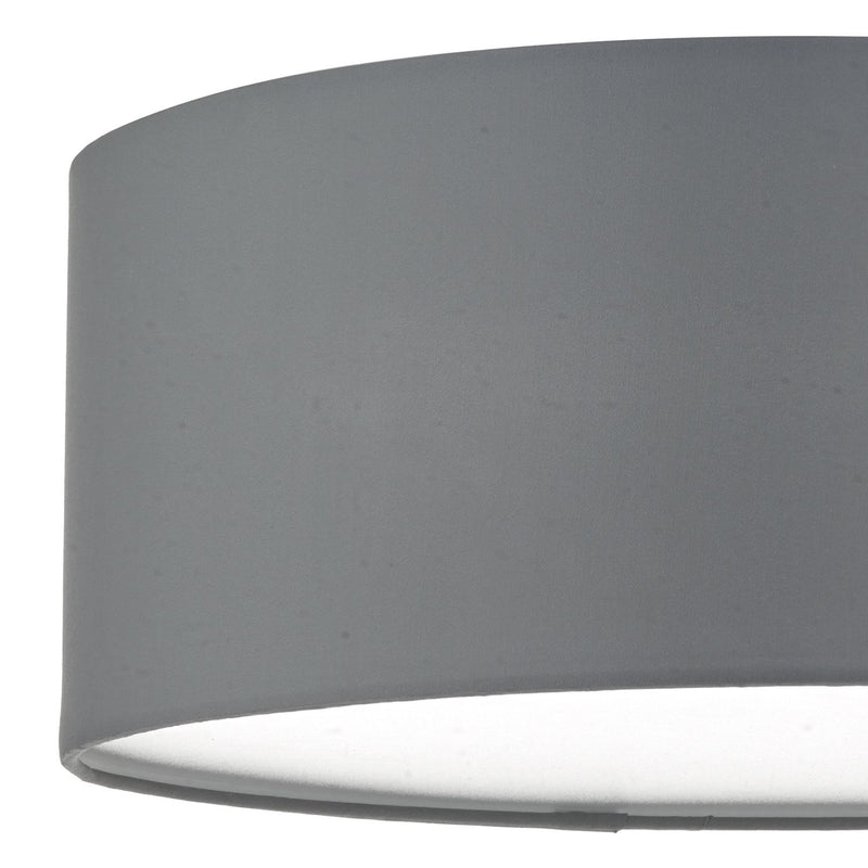 Load image into Gallery viewer, Dar Lighting CIE5239 Cierro 3lt Flush Grey 40cm - 34954
