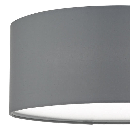 Dar Lighting CIE5239 Cierro 3lt Flush Grey 40cm - 34954