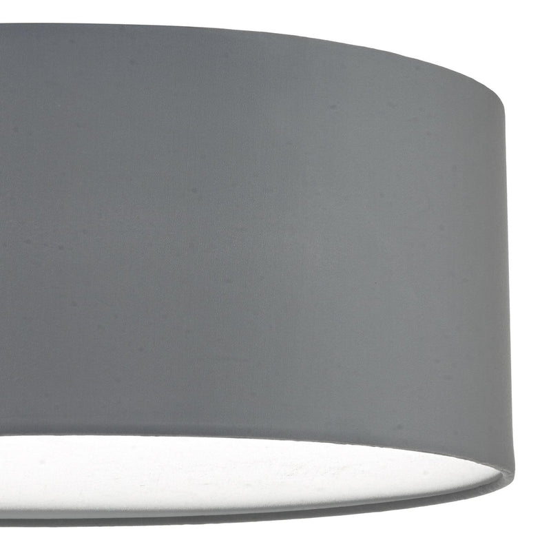 Load image into Gallery viewer, Dar Lighting CIE5239 Cierro 3lt Flush Grey 40cm - 34954
