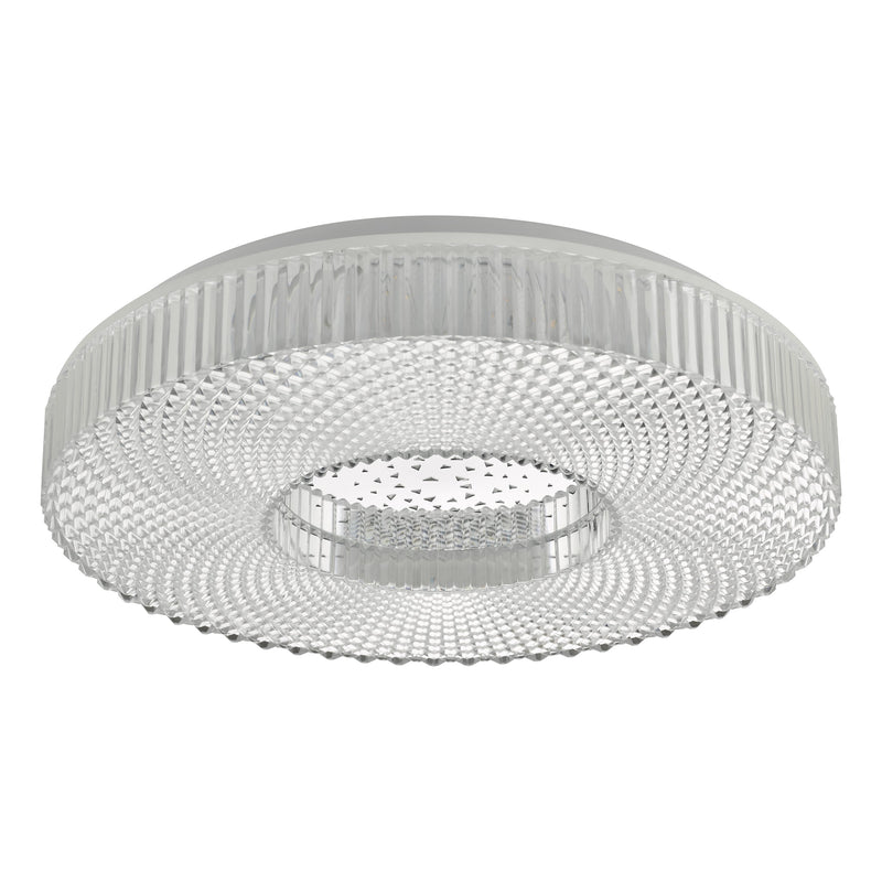 Load image into Gallery viewer, Dar Lighting CIM5008 Cimona Flush Acrylic Medium LED - 24979
