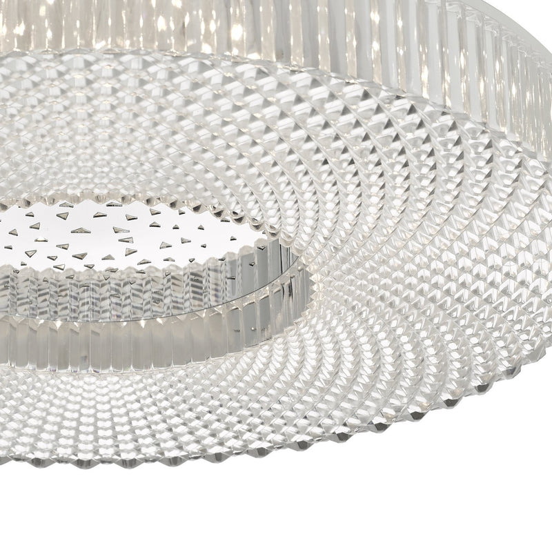 Load image into Gallery viewer, Dar Lighting CIM5008 Cimona Flush Acrylic Medium LED - 24979
