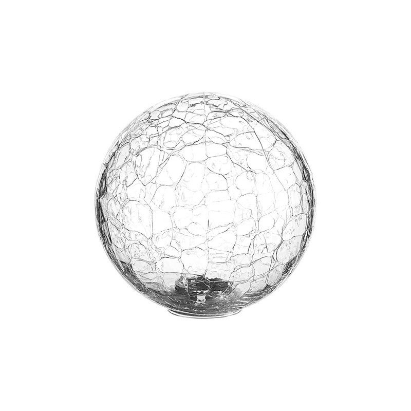 Load image into Gallery viewer, C-Lighting Clay 150mm Round Crackled Glass Shade, Clear - 52005
